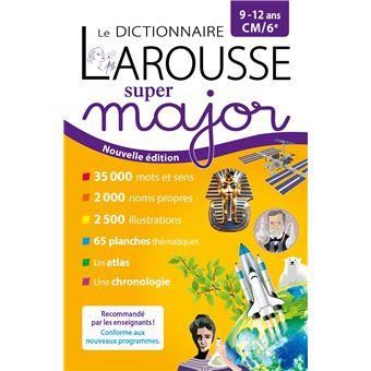 Le Dictionnaire Larousse super Major