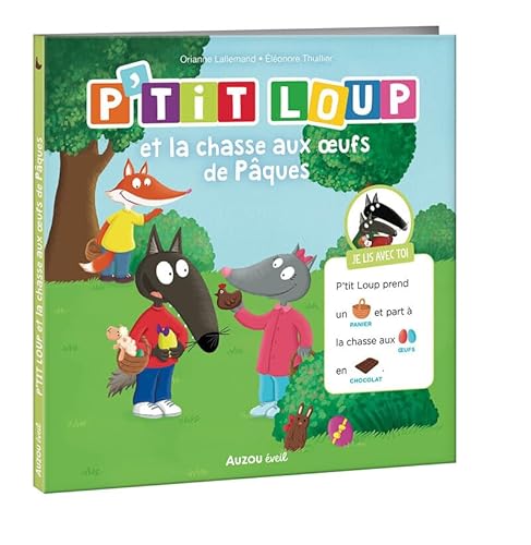 P'tit loup et la chasse aux œufs de Pâques