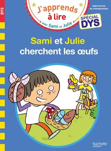 Sami et Julie cherchent les oeufs