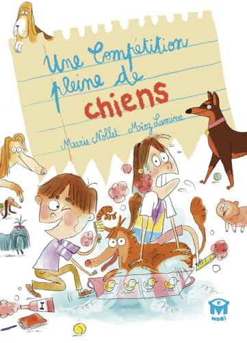 Une  compétition pleine de chiens